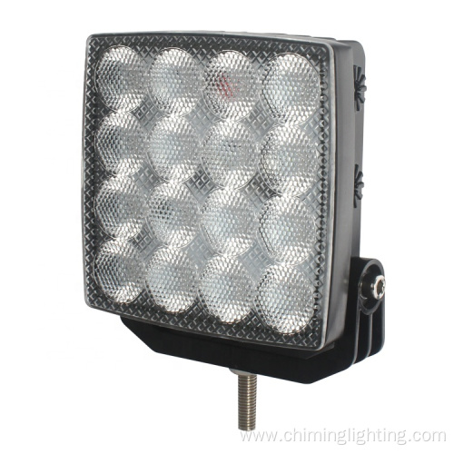 4.3Inch square 48w three installations Led work light reverse universal work light offroad ATV UTV led work light